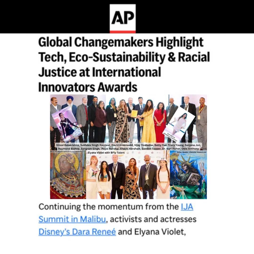 Global Changemakers Highlight Tech,-Eco-Sustainability-&-Racial-Justice-at-International Innovators Awards